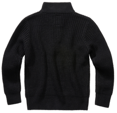Pulover Marine Troyer Negru Copii Brandit - Calitate Premium