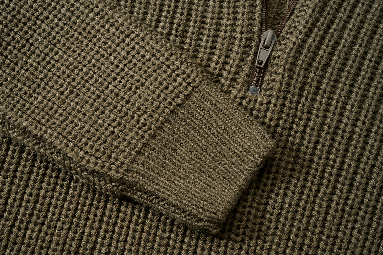 Pulover Marine Troyer Olive Copii Brandit - Caldura si Rezistenta