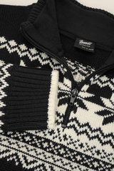 Pulover Norvegian Negru Brandit - Caldura Esentiala