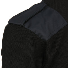 Pulover Tactice Werk Trui Commando Acril Negru - Durabilitate Fără Compromis