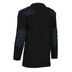 Pulover Tactice Werk Trui Commando Acril Negru - Durabilitate Fără Compromis