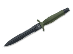 Pumnal FKMD Veleno N690 OD Green G10 AF Fox Knives - Lama N690, Maner G10 OD Green