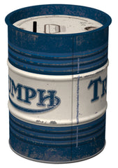 Pușculiță Decorativă Butoi de Ulei Triumph - Design Retro