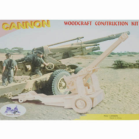Puzzle 3D Tun Militar Lemn #3123 - Adrenalină Construcției Tactice