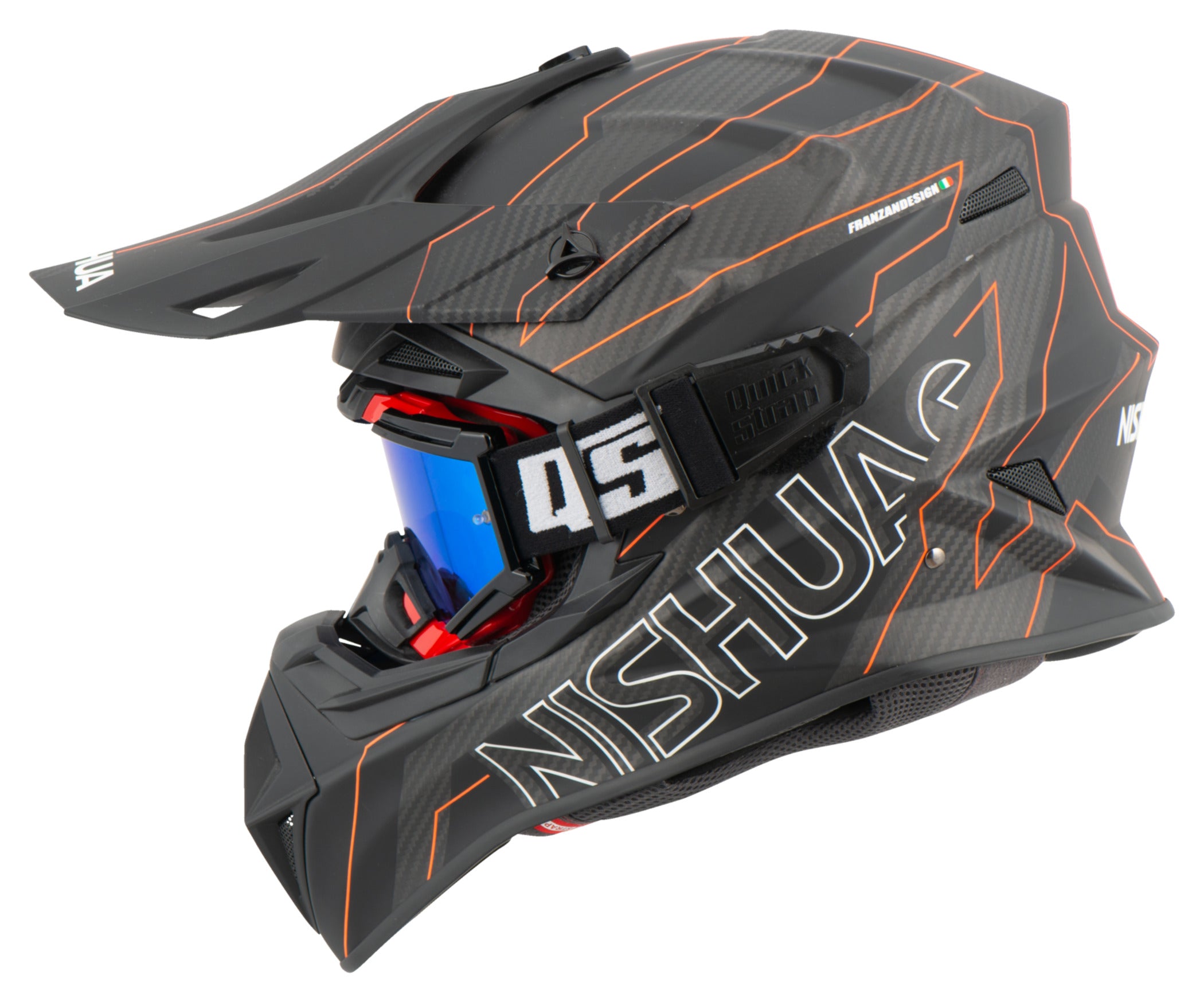 Quick Strap pentru Ochelari Enduro Quick - Fixare Rapidă și Ventilare