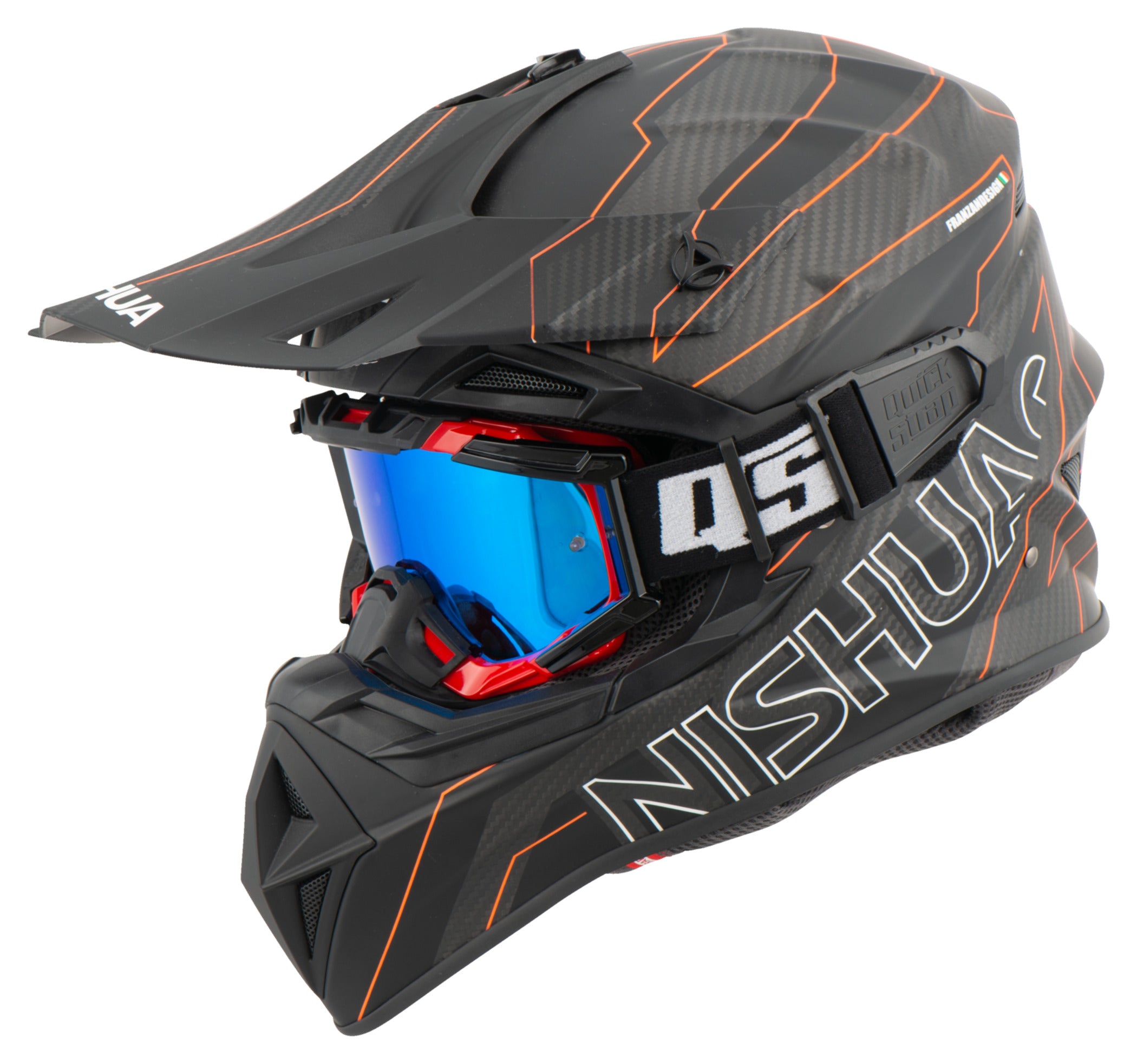 Quick Strap pentru Ochelari Enduro Quick - Fixare Rapidă și Ventilare