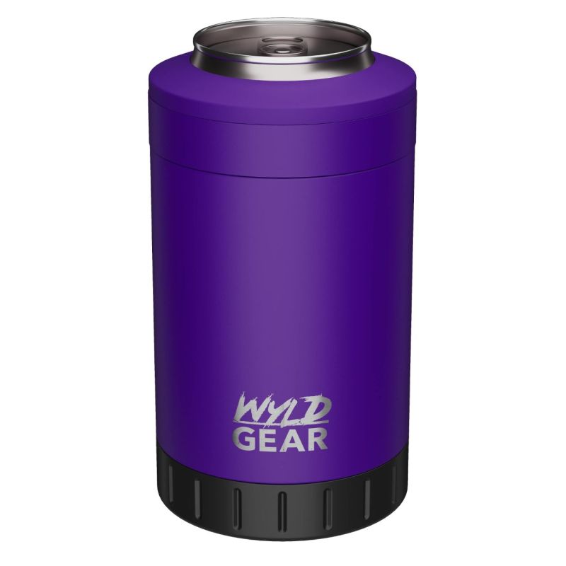 Răcitor Doze MULTI-CAN Cooler 12 OZ Purpuriu Herbertz - Oțel Inoxidabil, Izolație Duală