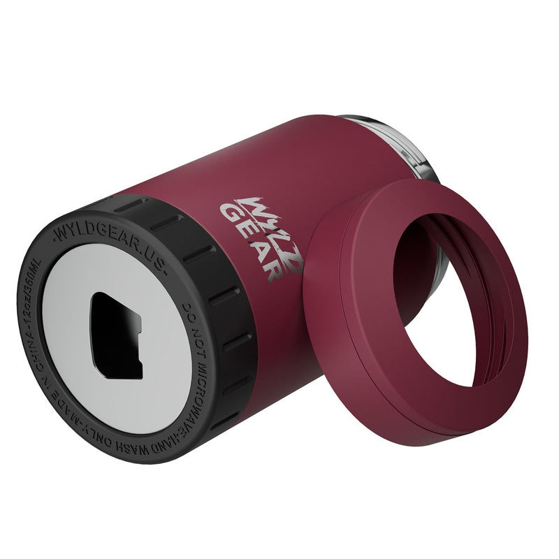Răcitor Doze Wyld Gear MULTI-CAN Cooler 12 OZ Maroon Herbertz - Inox, Izolație Dublă
