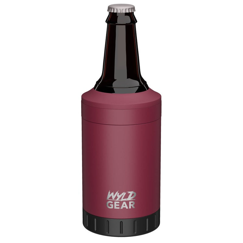 Răcitor Doze Wyld Gear MULTI-CAN Cooler 12 OZ Maroon Herbertz - Inox, Izolație Dublă