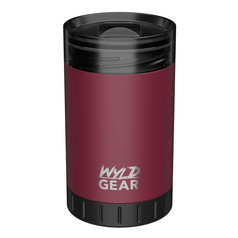 Răcitor Doze Wyld Gear MULTI-CAN Cooler 12 OZ Maroon Herbertz - Inox, Izolație Dublă