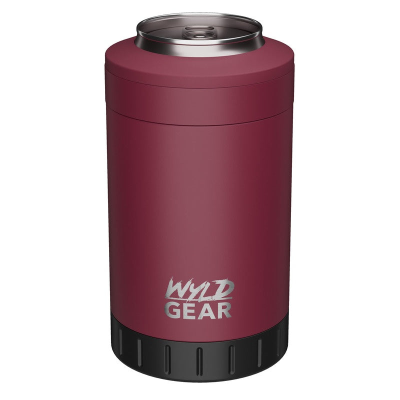 Răcitor Doze Wyld Gear MULTI-CAN Cooler 12 OZ Maroon Herbertz - Inox, Izolație Dublă