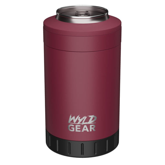 Răcitor Doze Wyld Gear MULTI-CAN Cooler 12 OZ Maroon Herbertz - Inox, Izolație Dublă