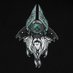 Raglan Odin Mystery M-Tac - Black: Apelul Valhalla