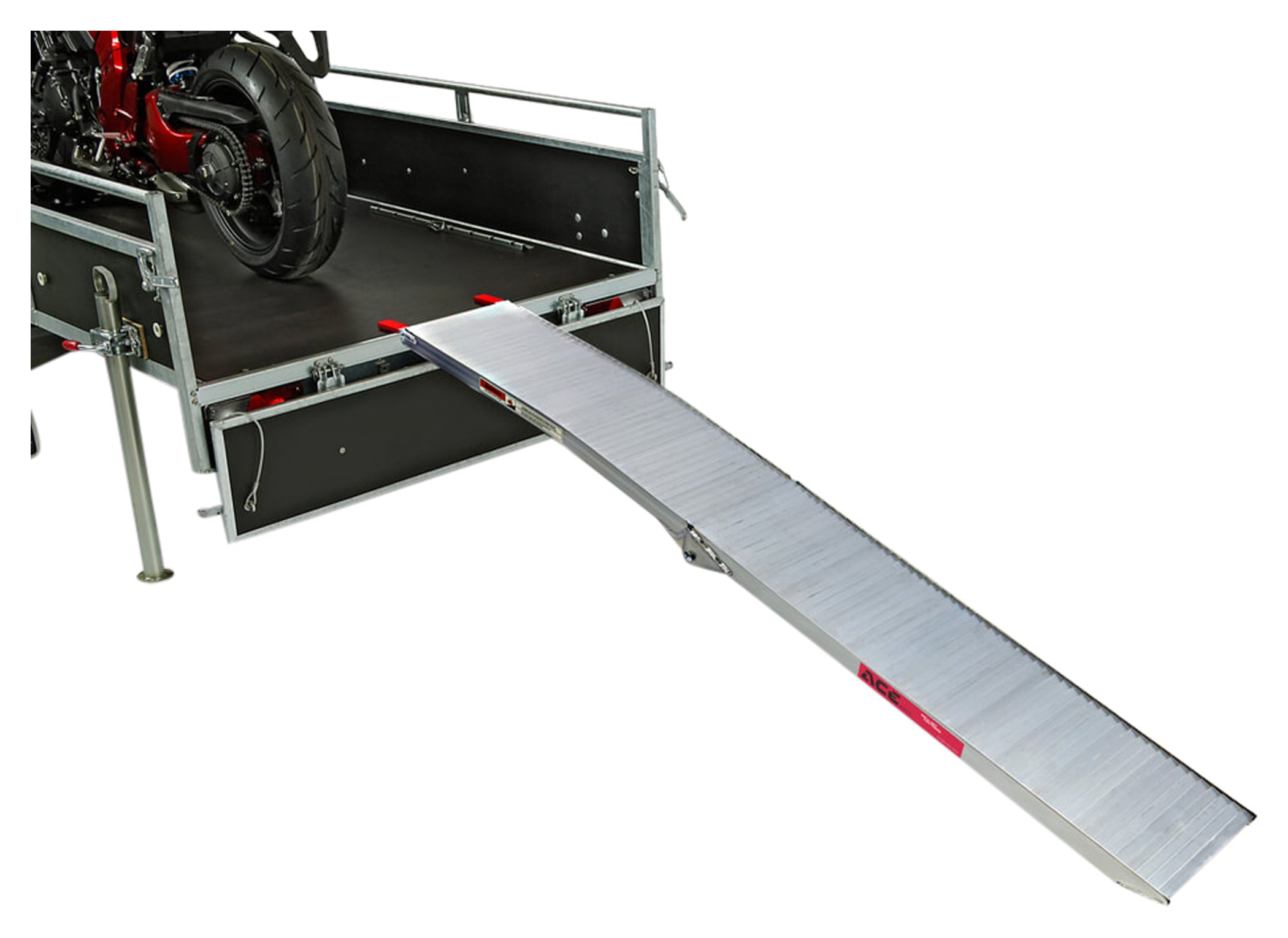 Rampă Pliabilă Moto Acebikes Essential - Aluminiu, 340 kg