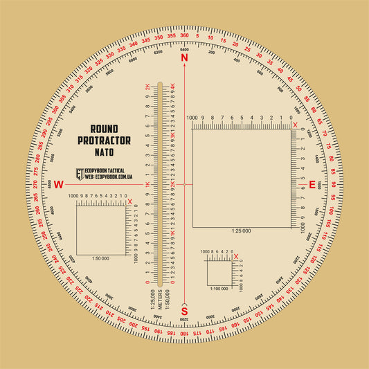 Raportor Circular Tactic Ecopybook M-Tac - NATO, Antireflex