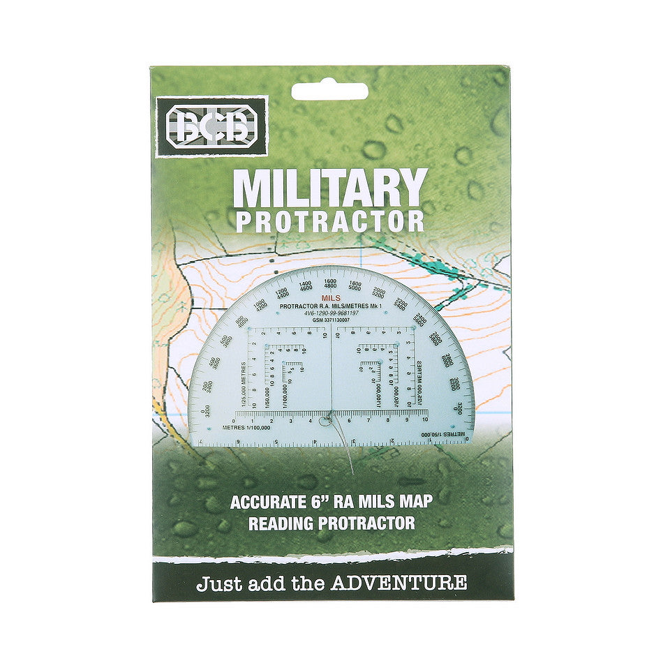 Raportor Militar BCB Military protractor 6 inch CD032 - Precizie Navigațională Extremă