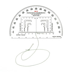 Raportor Militar BCB Military protractor 6 inch CD032 - Precizie Navigațională Extremă