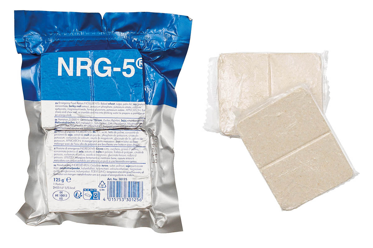 Ratie Alimentara de Urgenta NRG-5, 125g TrekNEat - Gata de Consum, Vegan