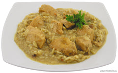 Ratie Alimentara Pui Curry cu Orez MFH - 400g, Fara Conservanti