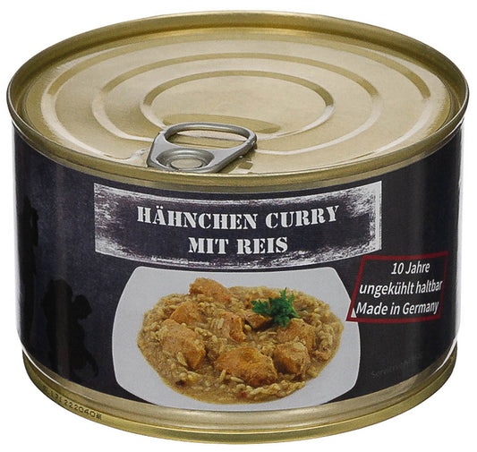 Ratie Alimentara Pui Curry cu Orez MFH - 400g, Fara Conservanti