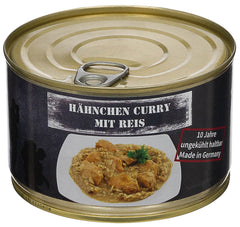 Ratie Alimentara Pui Curry cu Orez MFH - 400g, Fara Conservanti