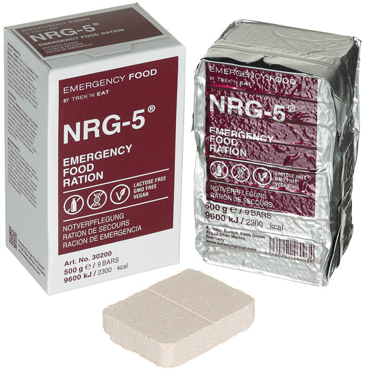 Ratie de urgenta NRG-5 TrekNEat - 500g, Vegan