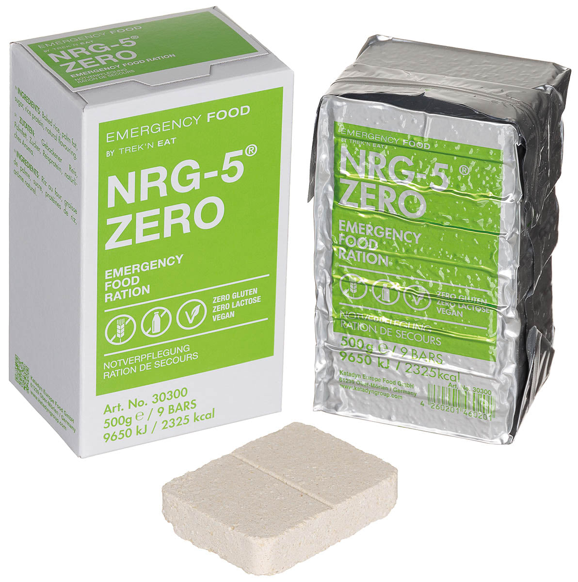 Ratie de Urgență NRG-5 ZERO, 500g TrekNEat - Fără gluten & lactoză, Vegan