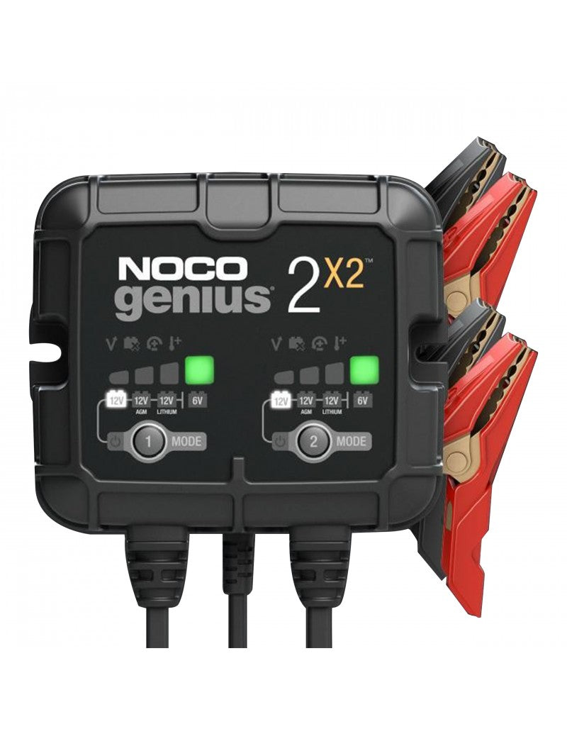 Redresor Auto 6V/12V 2A NocoGenius 2x2 - Încărcare Duală Inteligentă - 2