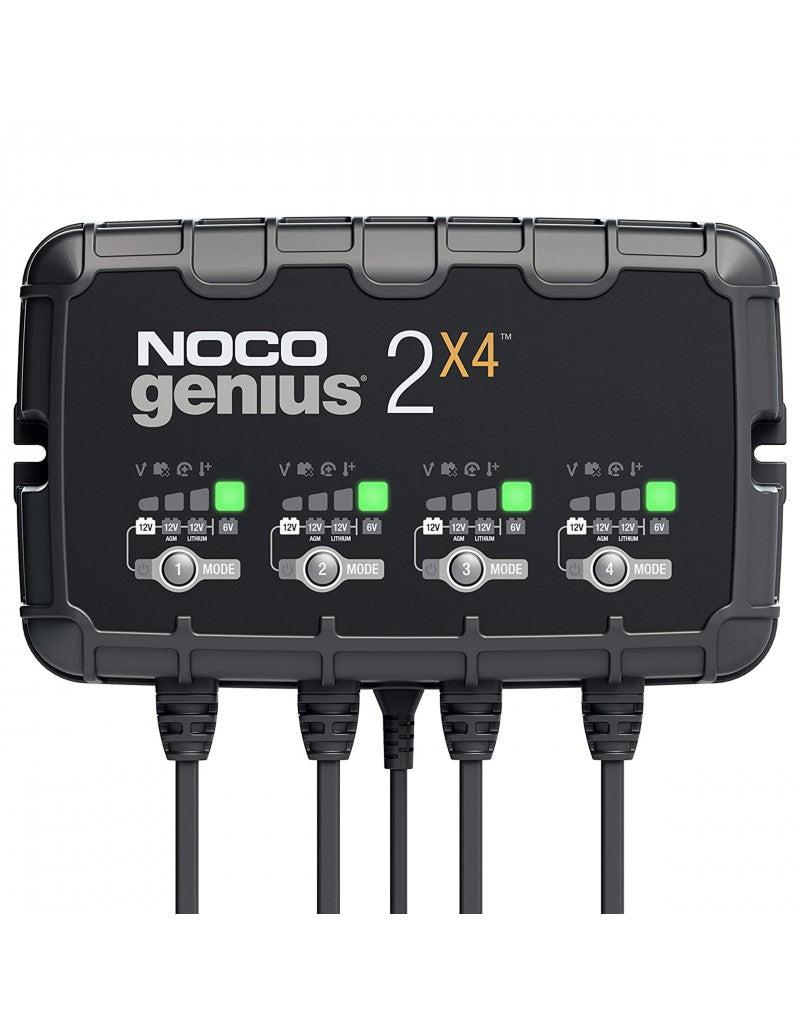 Redresor Auto NocoGenius 2x4 - Încărcare Multiplă 6V/12V, 2A - 2