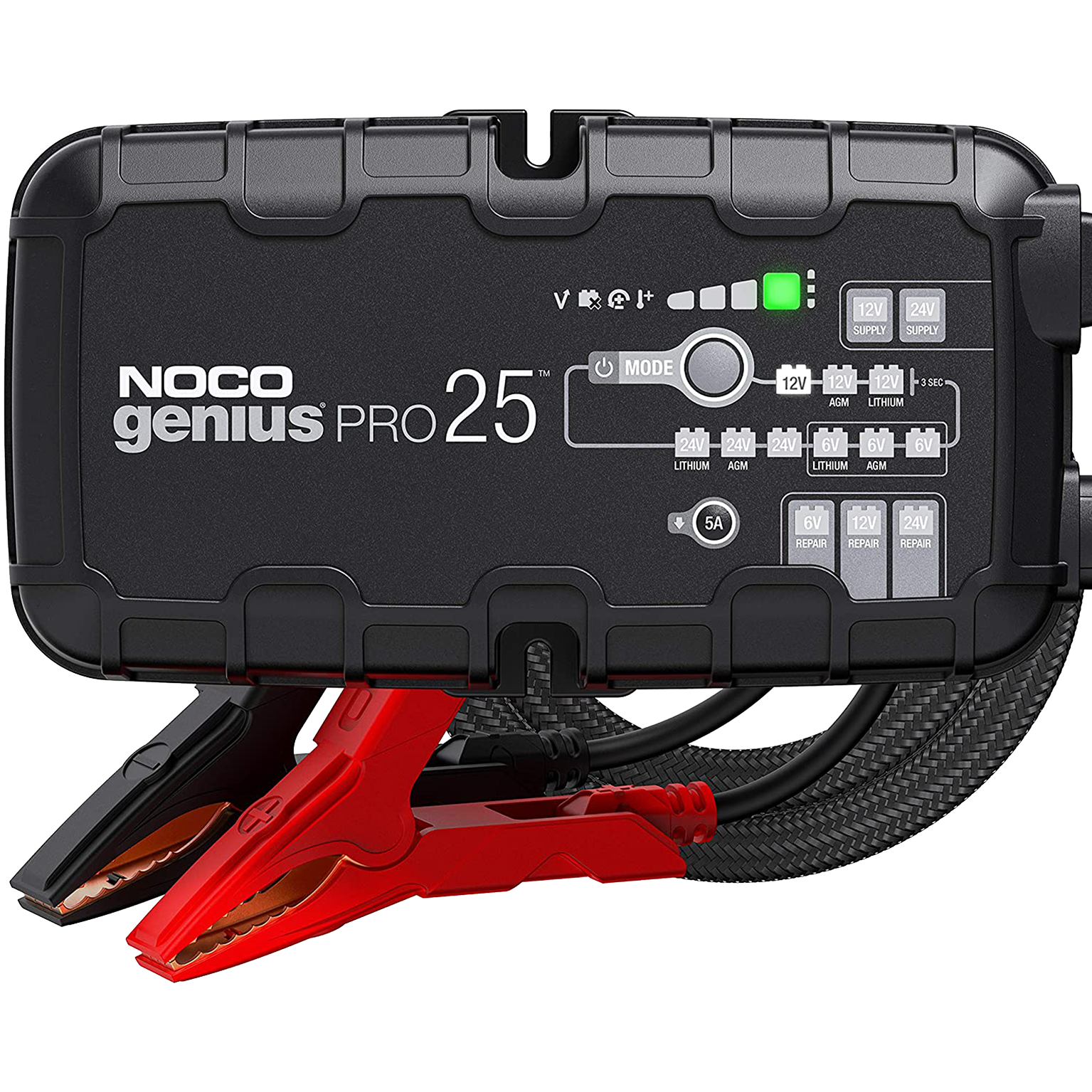 Redresor Auto NocoGenius PRO25 6V 12V 24V - Smart, Profesional - 2