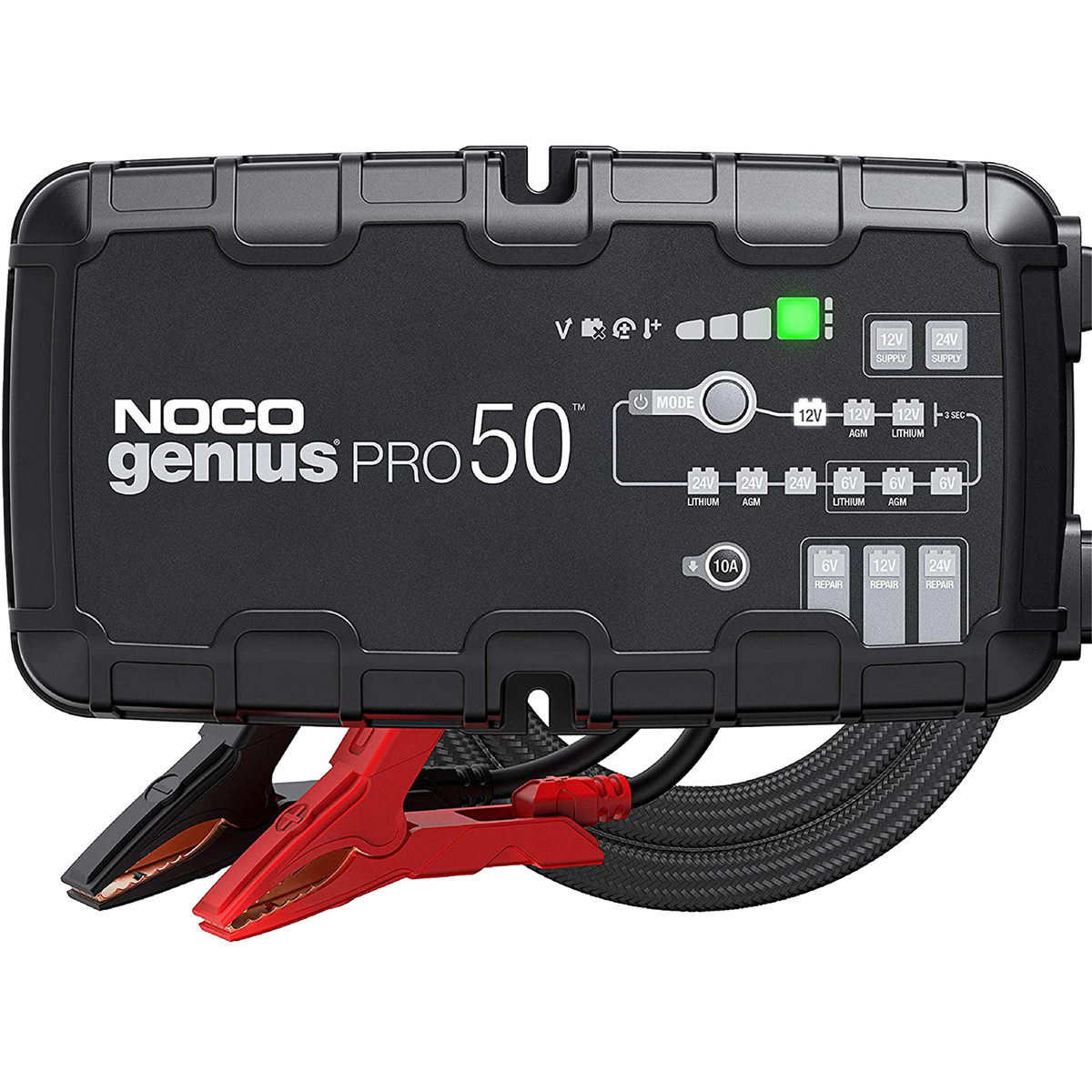 Redresor Auto Smart NocoGenius PRO50 - 6V/12V/24V, 50A, Profesional - 2