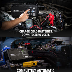 Redresor Auto Smart NocoGenius PRO50 - 6V/12V/24V, 50A, Profesional - 8