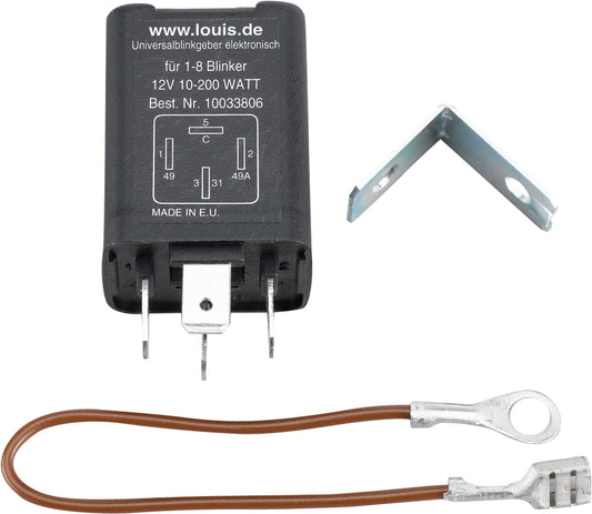 Releu Semnalizare Universal Louis - 1-8 Blinkere, 10-200W