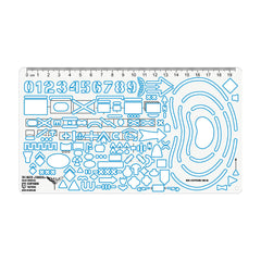 Rigla Tactică Ecopybook NATO/UA M-Tac - Antireflexie Albastru