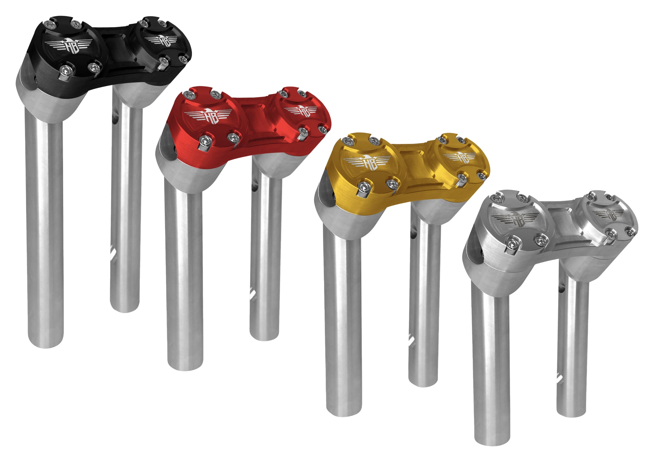 Riser Ghidon Clubstyle Pullback Heinz Bikes - 1 1/4" Harley-Davidson