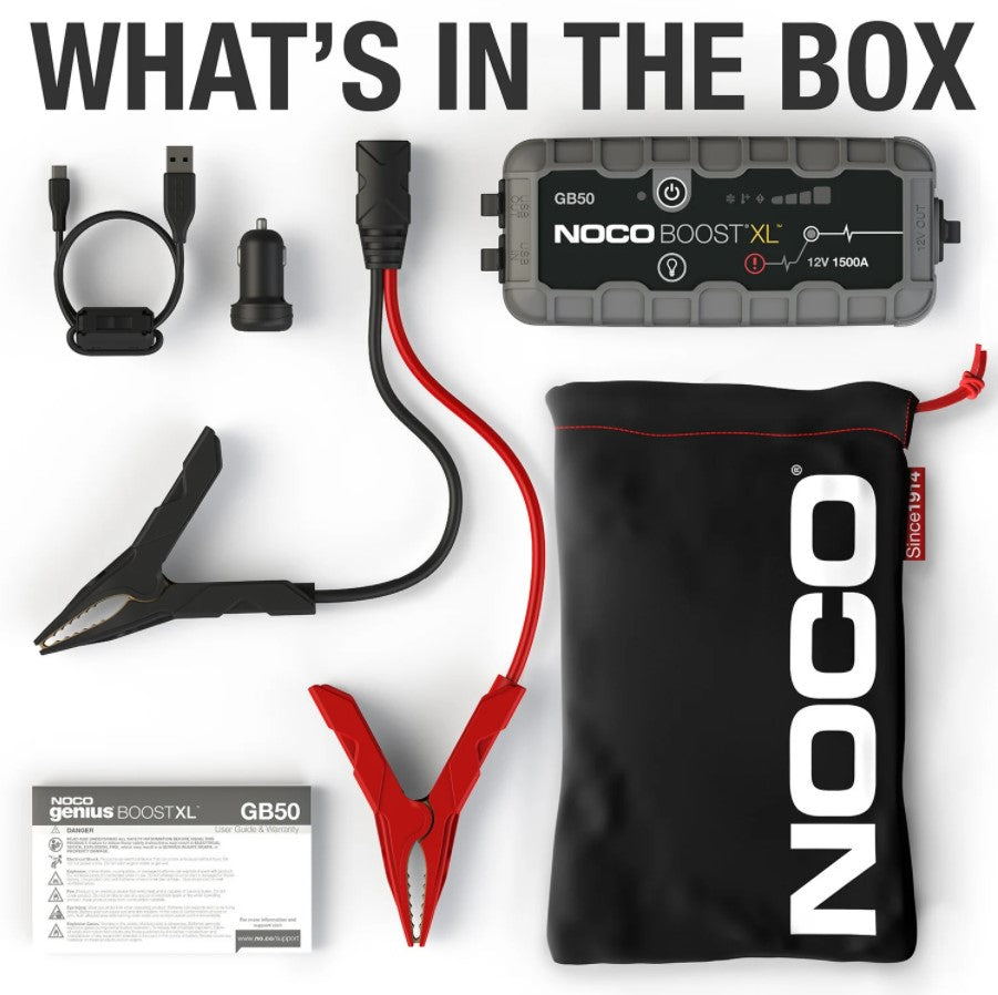 Robot Pornire Auto Noco Boost GB50 - 1500A Litiu-Ion, Portabil 12V - 5