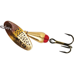 Rotativă MEPPS TRI FLUO - Atractivitate Maximă, 2.5g Galben/Brown