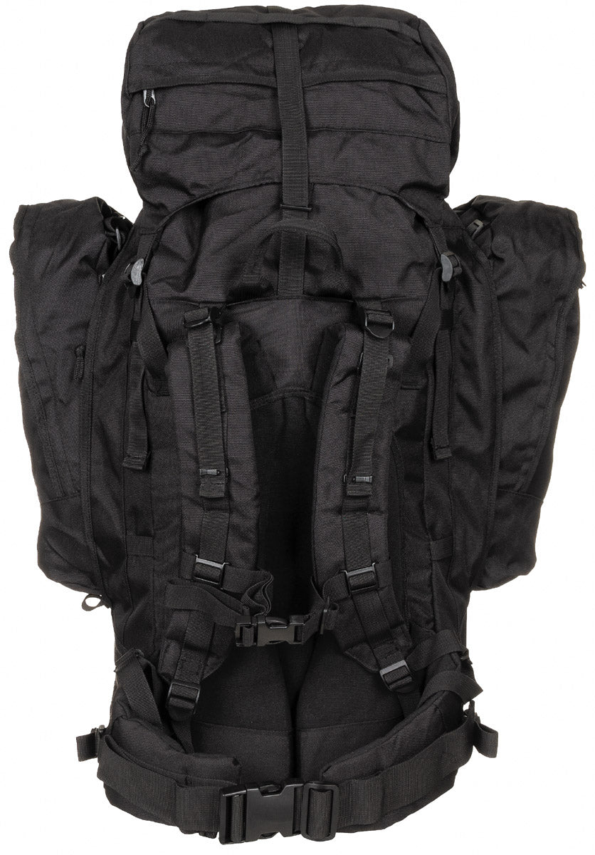Rucsac Alpin 110 Negru MFH - Cadru Aluminiu, Bretele Ergonomice
