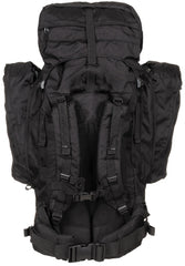 Rucsac Alpin 110 Negru MFH - Cadru Aluminiu, Bretele Ergonomice