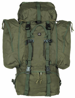 Rucsac Alpin 110 OD Green MFH - Cadru aluminiu, Bretele reglabile