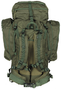 Rucsac Alpin 110 OD Green MFH - Cadru aluminiu, Bretele reglabile
