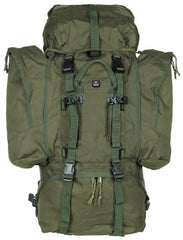 Rucsac Alpin 110 OD Green MFH - Cadru aluminiu, Bretele reglabile