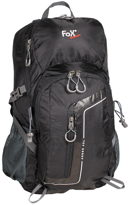 Rucsac Arber 40 Negru FoxOutdoor - 40L, Bretele Ergonomice