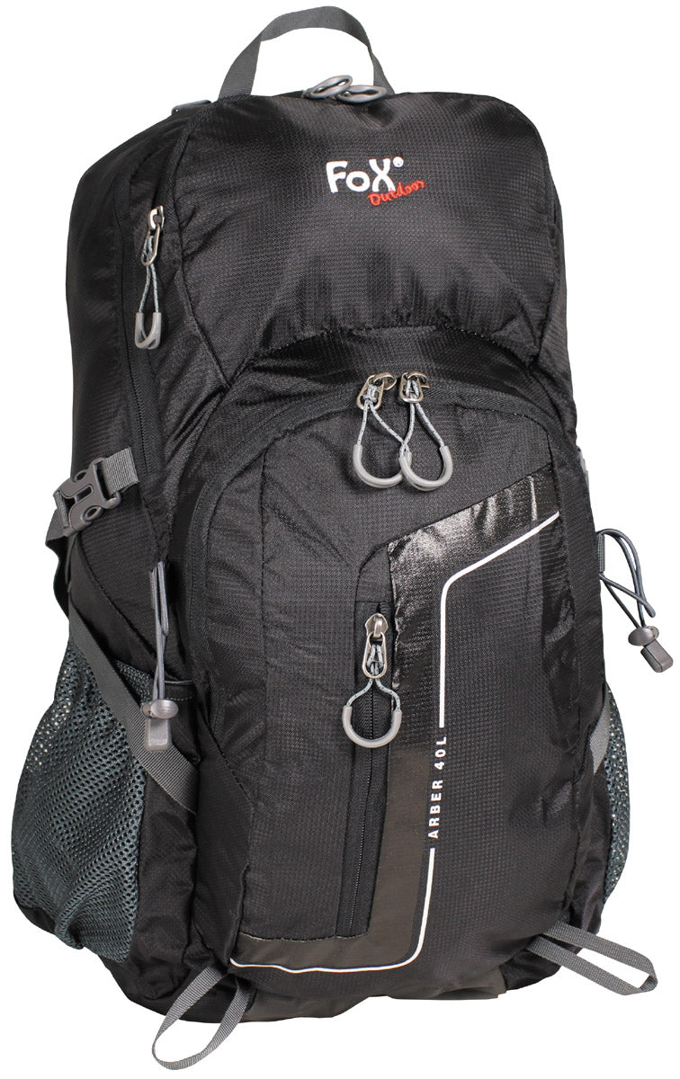 Rucsac Arber 40 Negru FoxOutdoor - 40L, Bretele Ergonomice