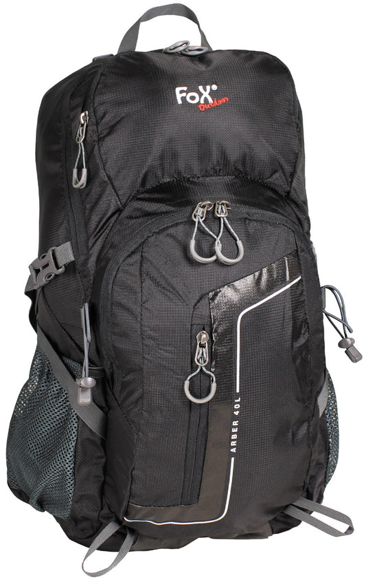 Rucsac Arber 40 Negru FoxOutdoor - 40L, Bretele Ergonomice