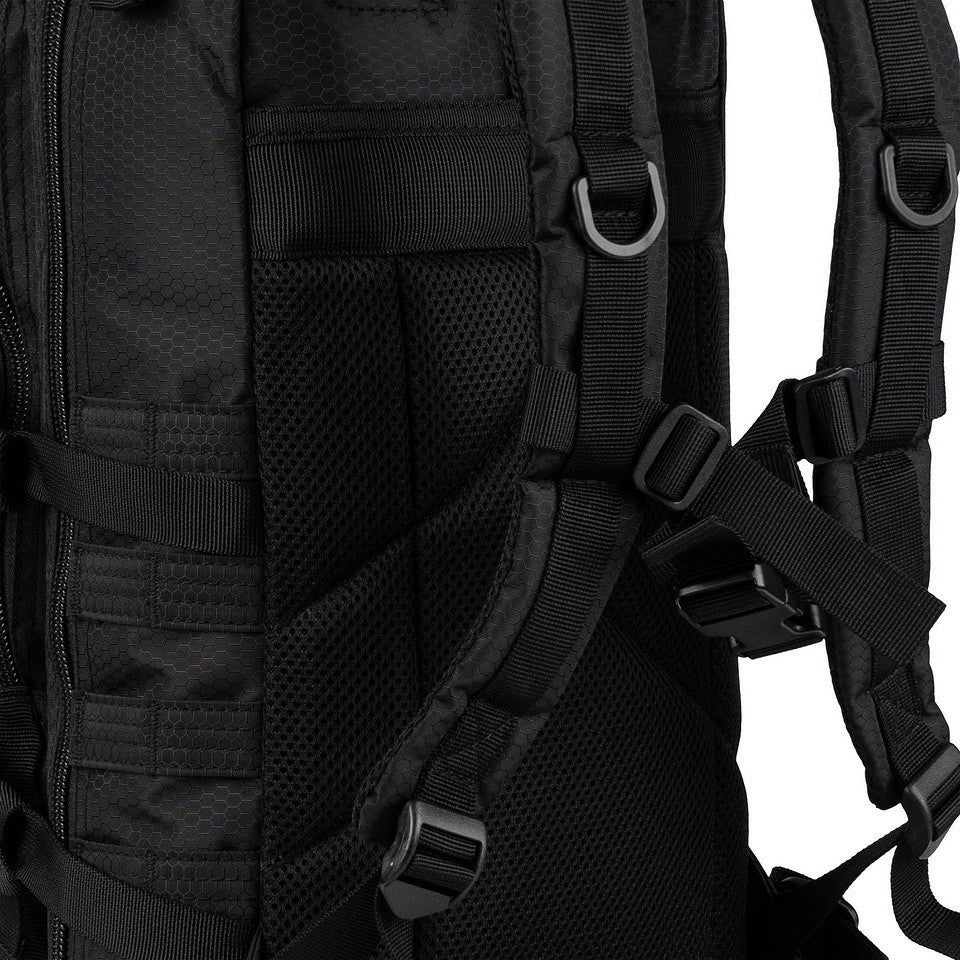 Rucsac Asalt Hexagon 25L Negru Hexagon - Adaptabilitate Tactică Superioară