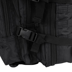 Rucsac Asalt Hexagon 25L Negru Hexagon - Adaptabilitate Tactică Superioară