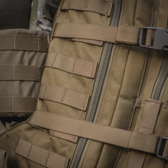 Rucsac Asalt Mare M-Tac - Tan, 36L cu Sistem MOLLE