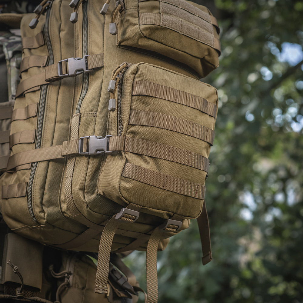 Rucsac Asalt Mare M-Tac - Tan, 36L cu Sistem MOLLE