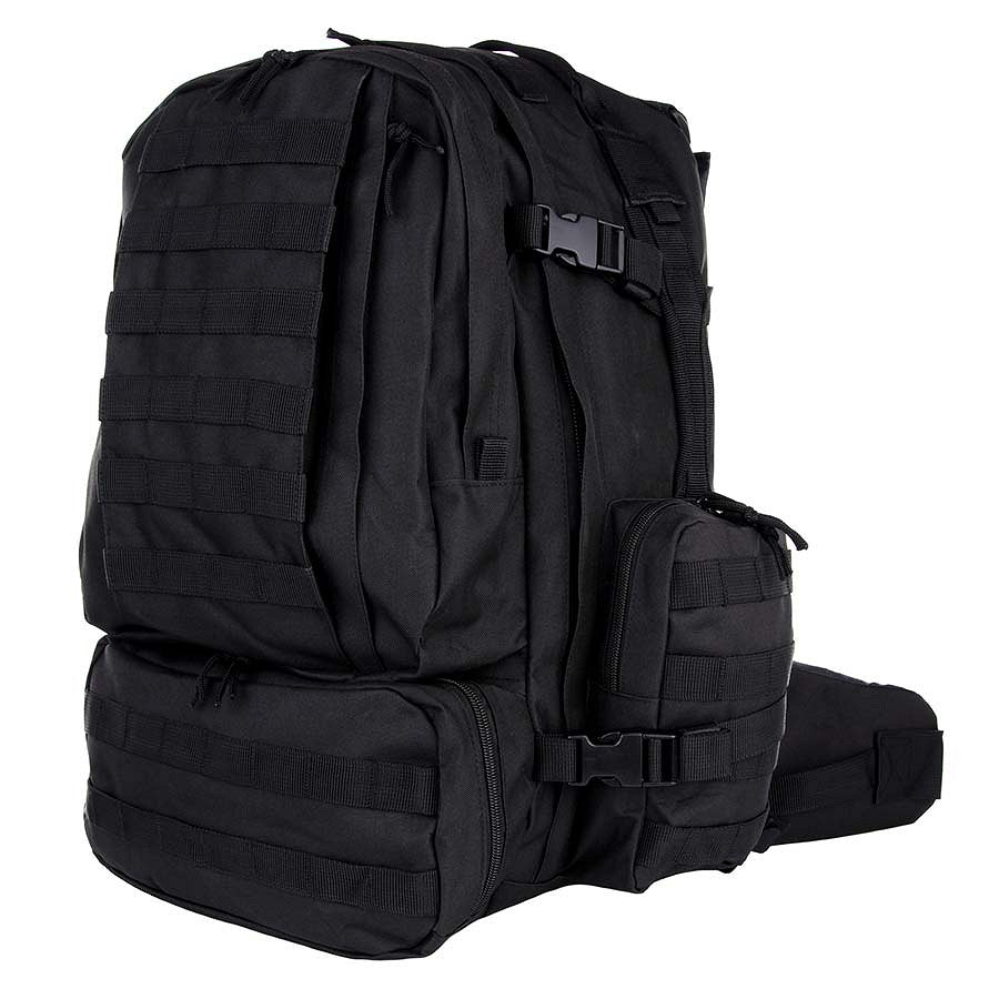 Rucsac Assault 3-Days 60L Negru - Pregătire De Neclintit